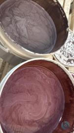 دوغاب اماده و پودری سفید پخت و رنگی مروارید